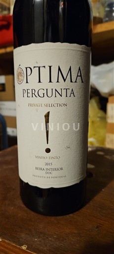 Beira Interior Optima Pergunta Private Selection 2015