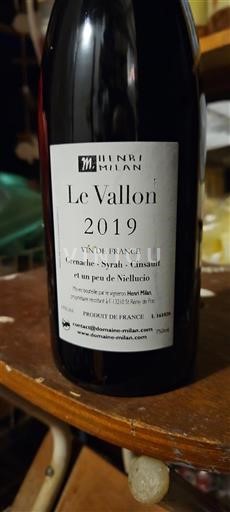Provence Không được chỉ định Henri Milan Le Vallon 2019