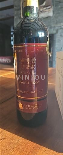 Bordeaux Haut-Médoc Cru Bourgeois Château Rose-Jananneau 2010