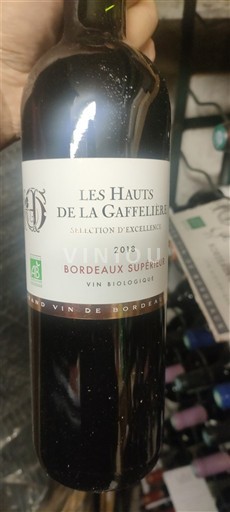 Burdeos Bordeaux superior Les Hauts de la Gaffelière Sélection d'Excellence 2016