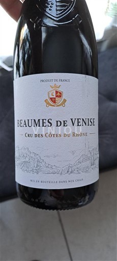Rhônen laakso Beaumes de Venise Prout Ei vuosikertaa