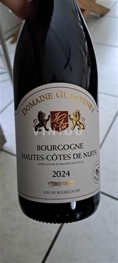 Borgogna Hautes Côtes de Nuits Domaine Glantenet 2024 2024