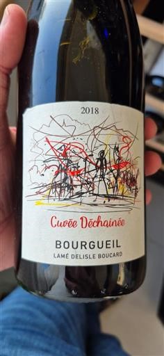 Loiredalen Bourgueil Lamé Delisle Boucard Déchaînée 2018
