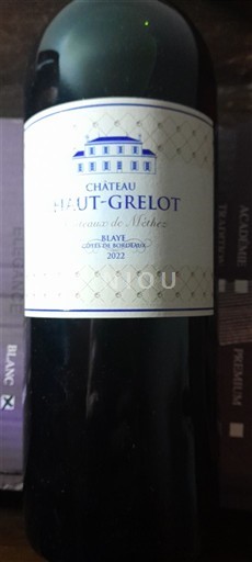 Bordeaux Blaye-côtes-de-bordeaux Château Haut-Grelot Soucieux de Mêche 2022