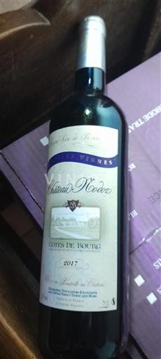 Bordeaux Côtes de Bourg Château Nodot Vieilles Vignes 2017