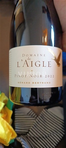 Languedoc-Roussillon Upper Aude Valley Domaine L'Aigle Pinot Noir 2022