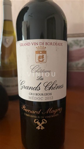 Bordeaux Médoc Cru Bourgeois Château Les Grands Chênes 2012