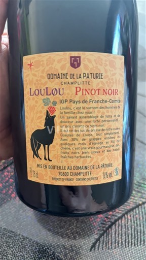 Jura Nespecifikováno Domaine La Pâturie Loulou Neročník
