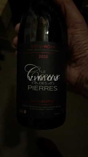 Rhône Valley Côte-Rôtie Propriété Buffin Les cœurs de pierres 2020