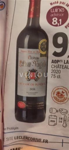 Burdeos Lalande-de-Pomerol Château Lafleur Vauzelle 2020 2020