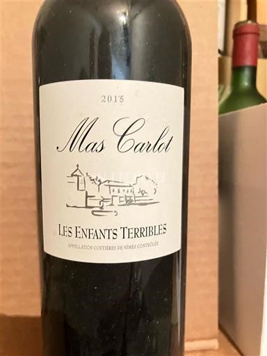 Valle del Rodano Costières di Nîmes Mas Carlot Les Enfants Terribles 2015