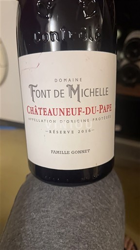 Rhônevallei Châteauneuf-du-Pape Domaine Font de Michelle Réserve 2016