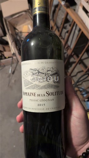 Bordeaux Pessac-Léognan Domaine La Solitude 2015