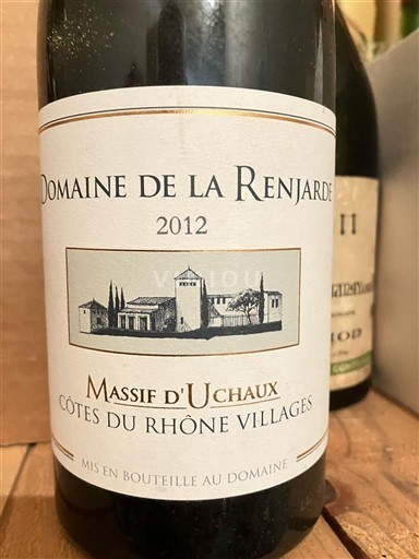 Rhônevallei Côtes-du-rhône-villages Domaine La Renjarde Massif d'Uchaux 2012