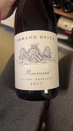 Burgundi Pommard Premier Cru Armand Heitz 1er Cru Arvelets 2017