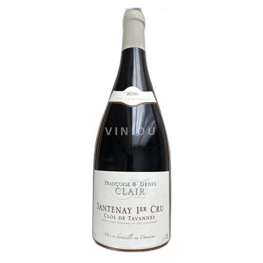Burgundy Santenay Françoise & Denis Clair Clos de Tavannes 2016