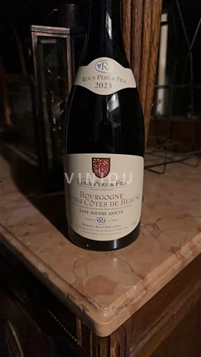 Burgundija Hautes Côtes de Beaune Grand Cru Roux Père & Fils Sans soufre ajouté 2023
