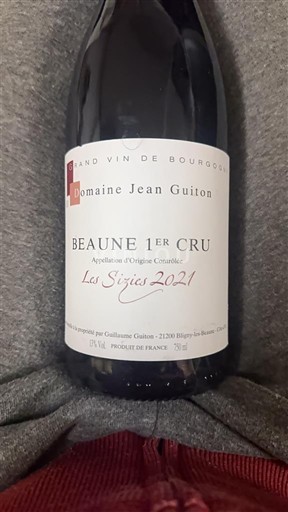Bourgogne Pernand-Vergelesses Premier Cru Domaine Jean Guiton Les Sizies 2021