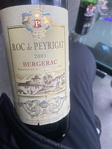 Sudoeste Bergerac Roc de Peyrigat 2001