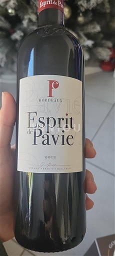 Bordéus Esprit de Pavie 2012