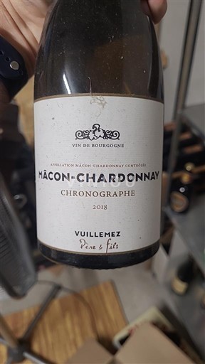 Burgundsko Mâcon a mâconské vesnice Vuillemez Père & Fils Chronographe 2018