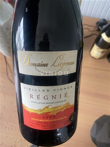 Beaujolais Régnié Domaine Lagneau Vieilles Vignes 2005