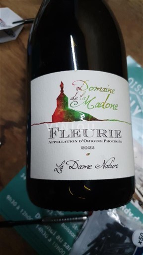 Beaujolais Fleurie Domaine La Madone La Dame Nature 2022