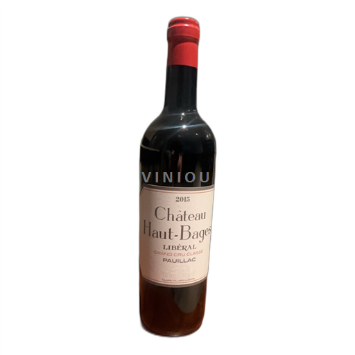 Bordeaux Pauillac Château Haut-Bages Libéral 2015