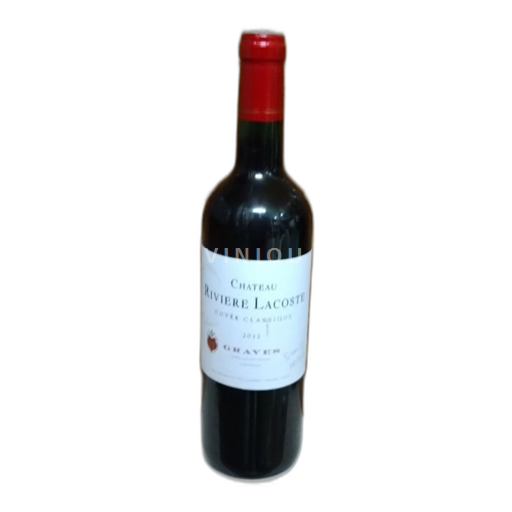 Burdeos Graves Château Rivière Lacoste Classique 2012