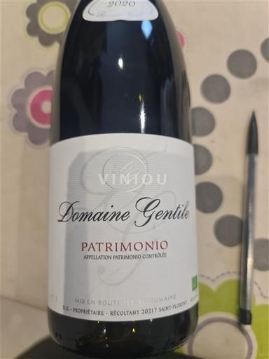 Corse Patrimonio Domaine Gentile 2020