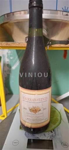 Beaujolais Beaujolais Villages Roland pignant 2003