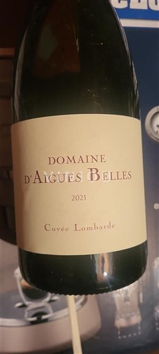 Languedoc in Roussillon Pays d'Oc Domaine Aigues Belles Lombarde 2021