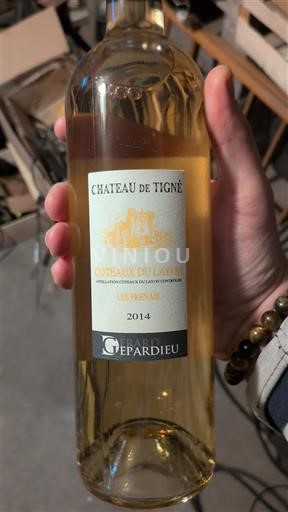 Loiredalen Coteaux-du-Layon Château Tigné Les Fresnais 2014