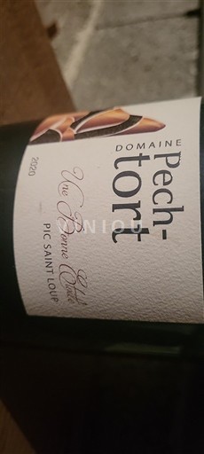 Langvedok Pic-saint-loup Domaine Pech-Tort Une Bonne Clé 2020