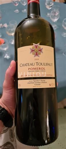 Bordeaux Pomerol Château Toulifaut 2019
