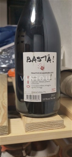 Apulien Primitivo di Manduria Cantina Giuliani BASTA! 2021