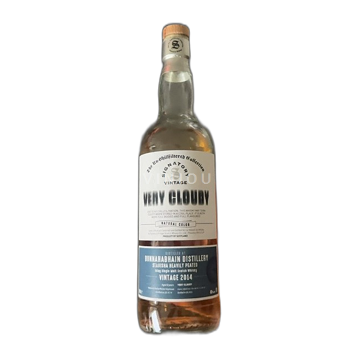 Whisky Rượu Whisky Single Malt Staoisha heavily peated Bunnahabhain 8a - 2014 Scotland Islay
