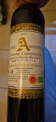Provence Coteaux d'Aix-en-Provence Domaine Camaissette Amadeus 2021