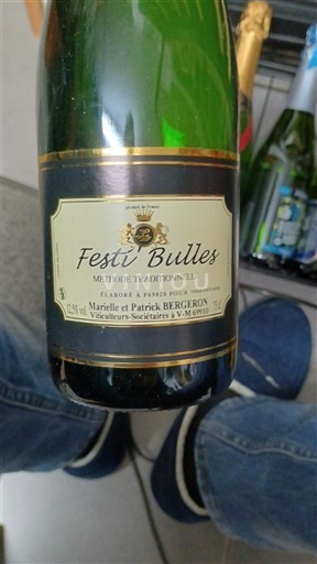 Loirevallei Vouvray Marielle et Patrick Bergeron Festi'Bulles Niet-geïntegreerd