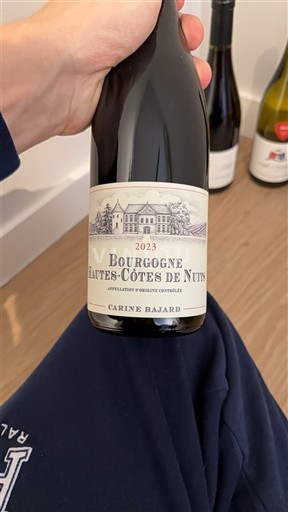 Borgogna Hautes Côtes de Nuits Carine Bailard 2023