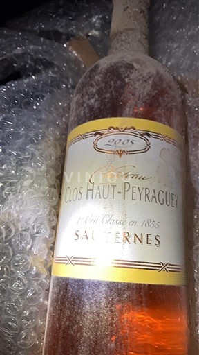 Bordeaux Sauternes Château Clos Haut-Peyraguey 2004