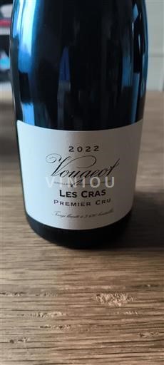 Burgundy Vougeot Premier Cru Les Cras 2022