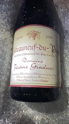 Rhônevallei Châteauneuf-du-Pape Domaine Jérôme Gradassi 2016