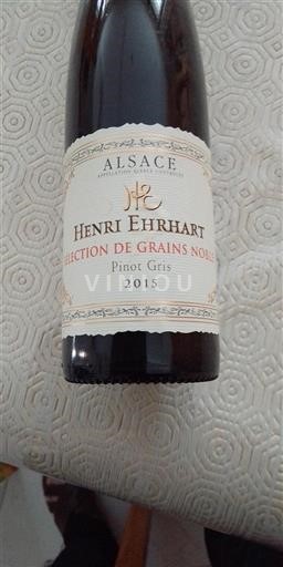 Alsace Henri Ehrhart Sélection de Grains Nobles 2015