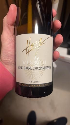 Elsass Riesling Grand Cru Domaine Jean-Marie Haag 2020