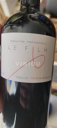 Burdeos Cadillac-Côtes-de-Burdeos Le Filh Production Confidentielle Sin añada