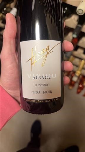 Alsace Domaine Jean-Marie Haag Le Passage 2024
