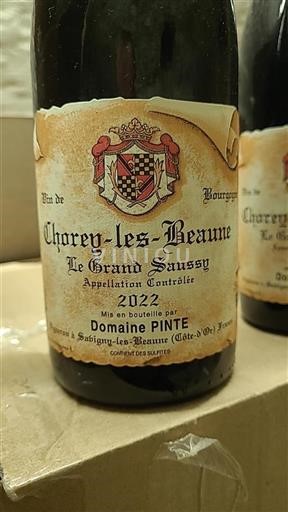 Burgund Chorey-lès-Beaune Domaine PINTE Le Grand Saussy 2022