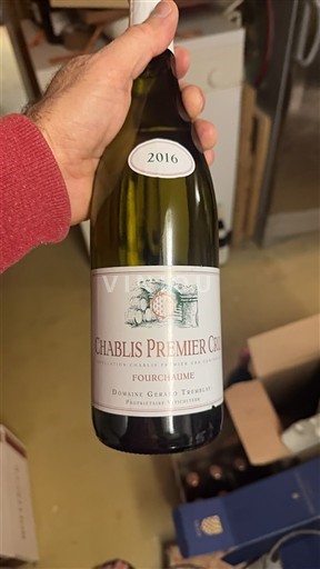 Burgundi Chablis Premier Cru Domaine Gérard Tremblay Fourchaume 2016