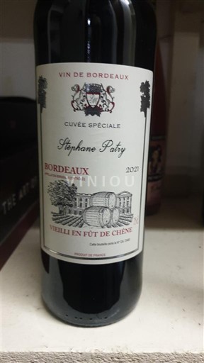 Bordéus Stéphane Paty Spéciale 2021